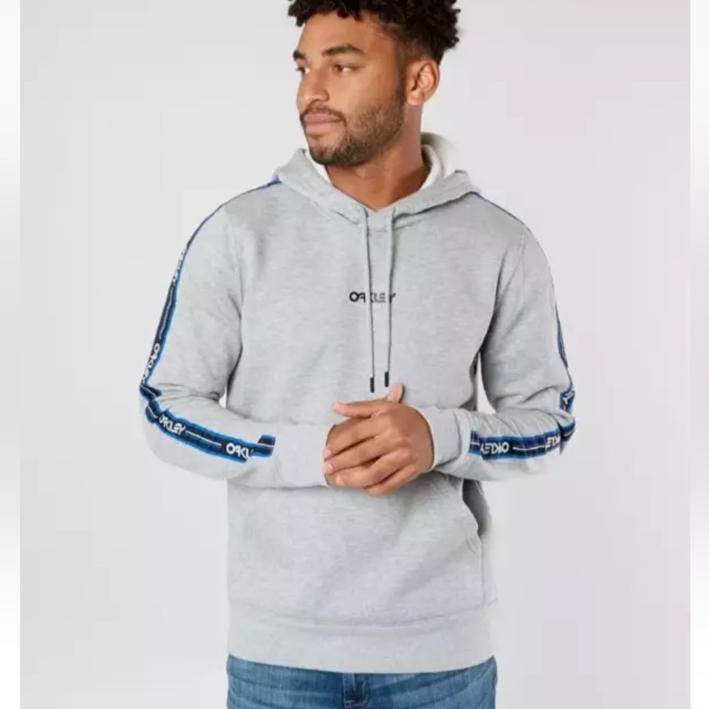 Oakley Mens Street Logo Hooded Sweatshirt Custom Fit Size XL